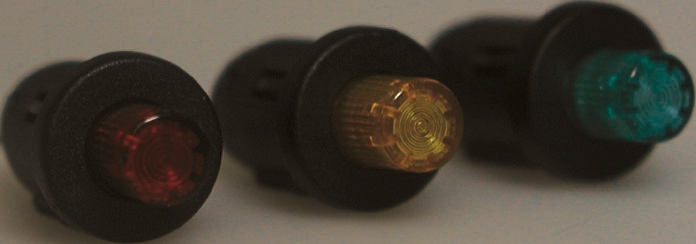 Schurter LDT Series Push Button Switch, 8mm Cutout, SPST