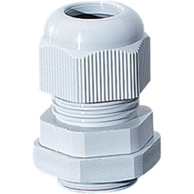 HENSEL ADG Series Grey Polyamide Cable Gland, M40 Thread, 19mm min., 40.3mm max., IP66