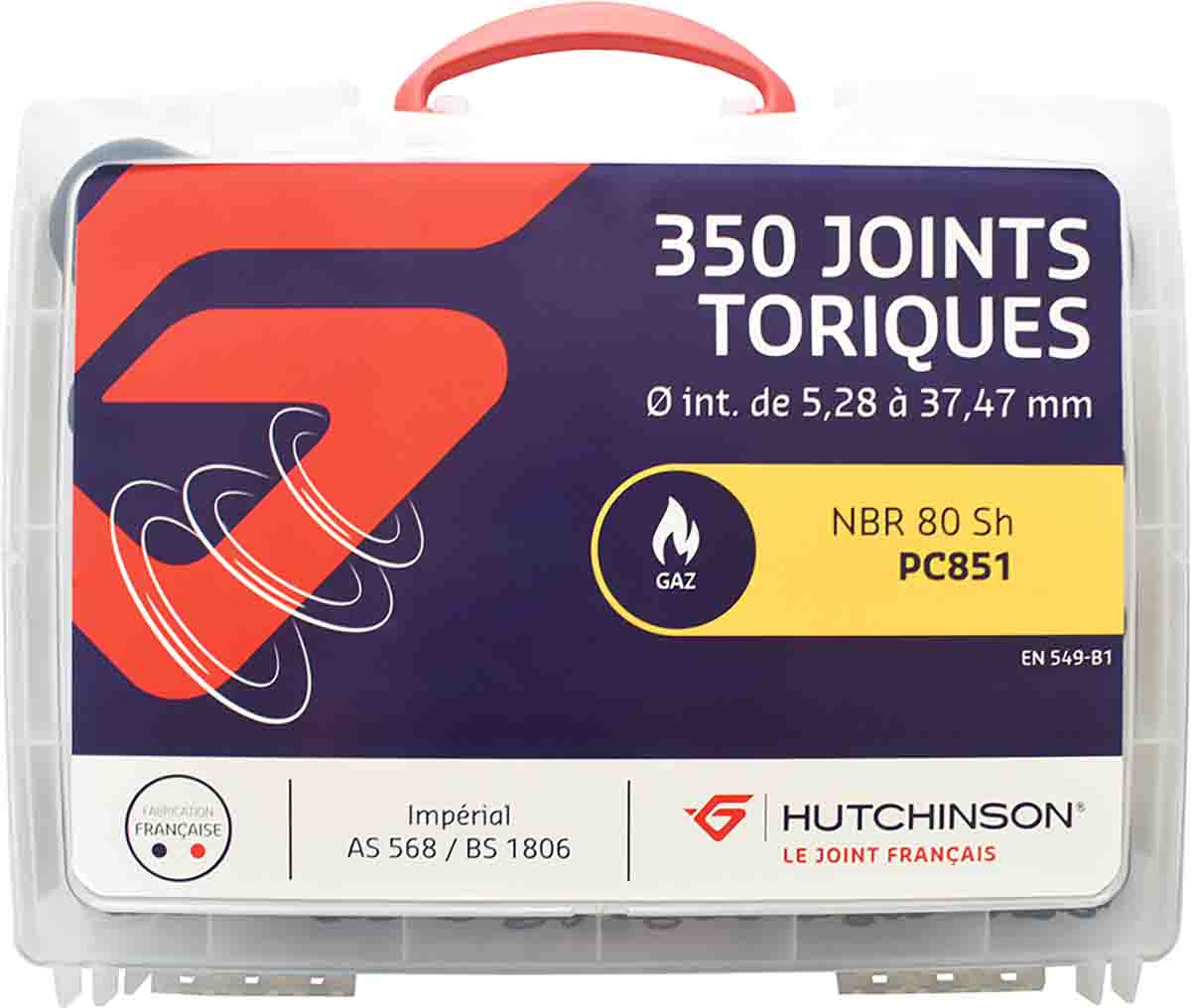 Hutchinson Le Joint Français O-Ring Kits NBR, Kit Contents O-Rings