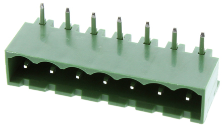 RS PRO, 5.08mm Pitch, 7 Way, Pluggable Terminal Block, Header, Through Hole, Solder Termination