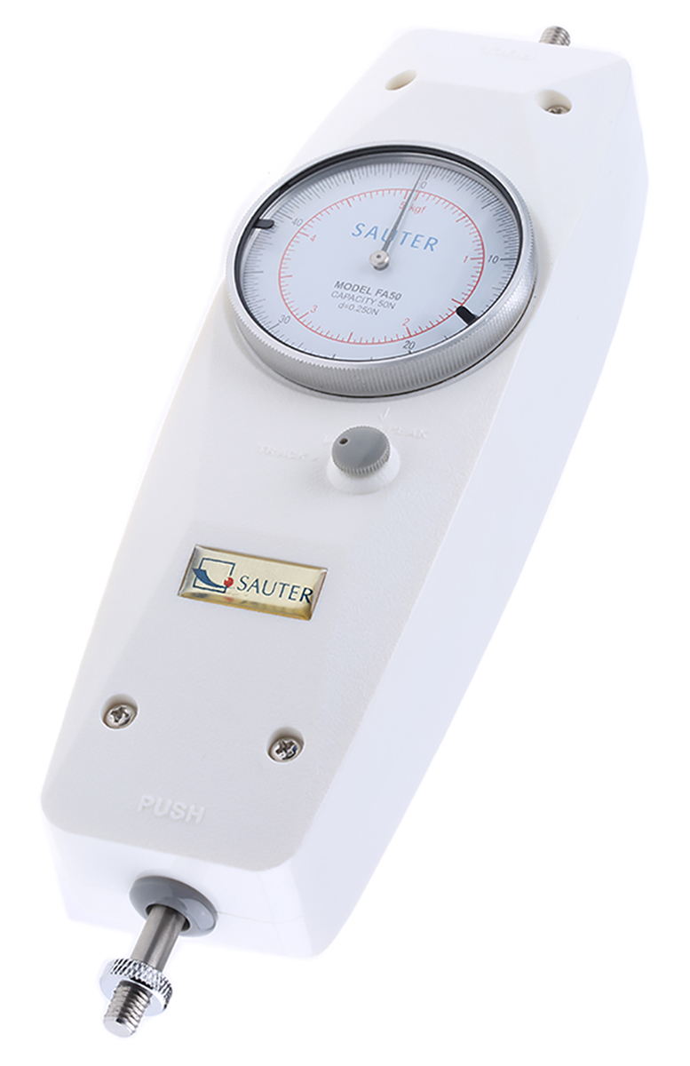 Sauter FA 50. Force Gauge, Range: 50N, Resolution: 0.25 N, With RS Calibration