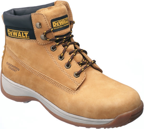 DeWALT Apprentice Honey Steel Toe Capped Men's Safety Boots, UK 6, EU 40