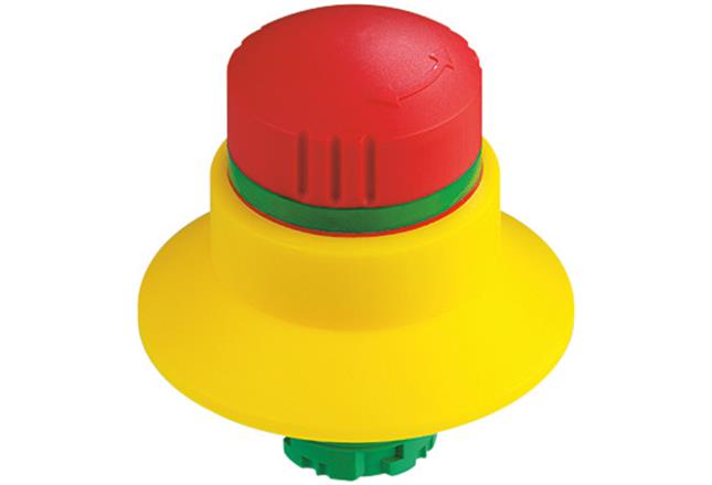 HARTING Har-Stop Series Emergency Stop Push Button, 22.3mm Cutout, IP65, IP67, IP69K