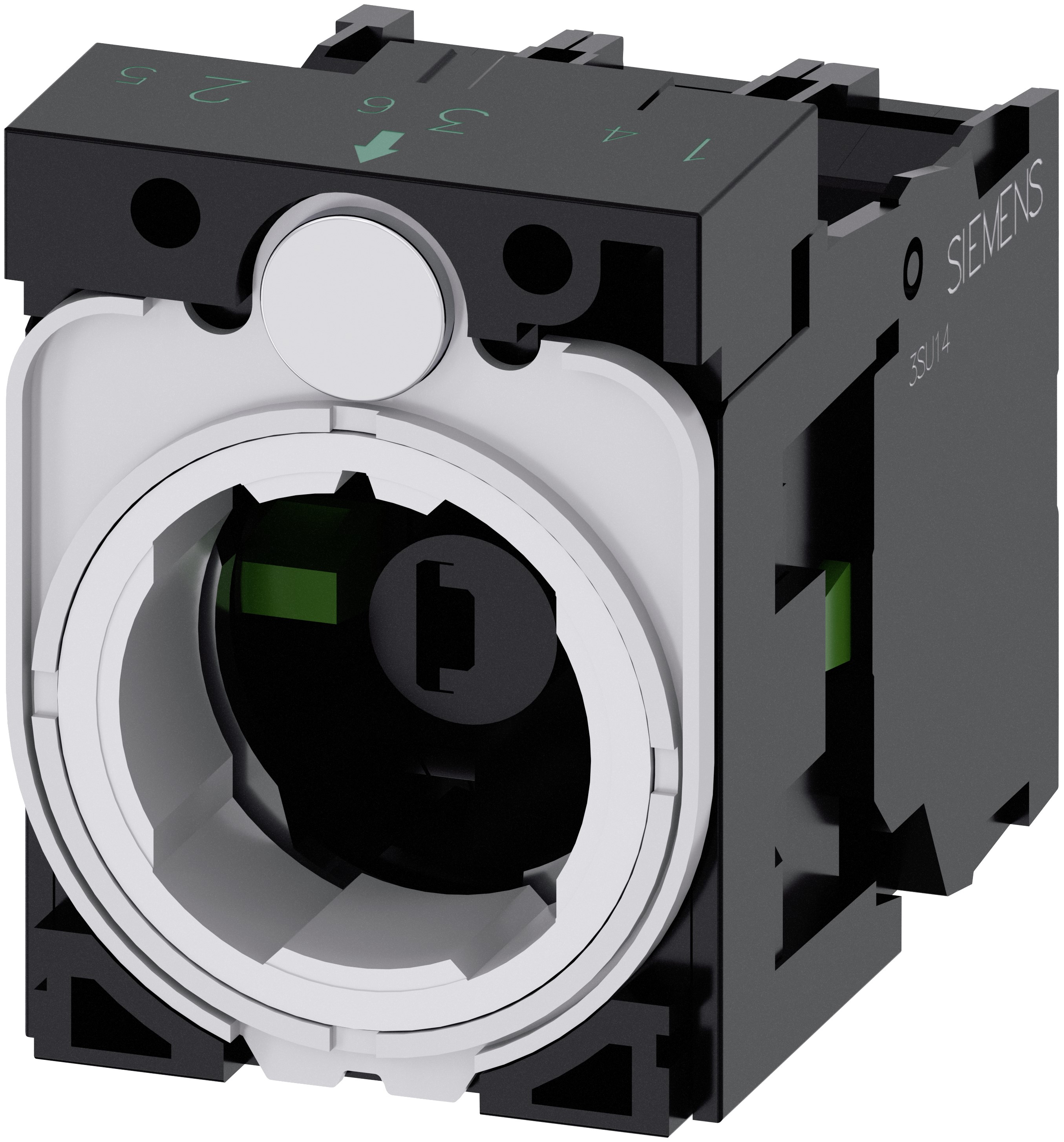 Siemens SIRIUS ACT 3SU15 Series Contact & Light Block, 6 → 24V ac/dc, 1NO + 1NC
