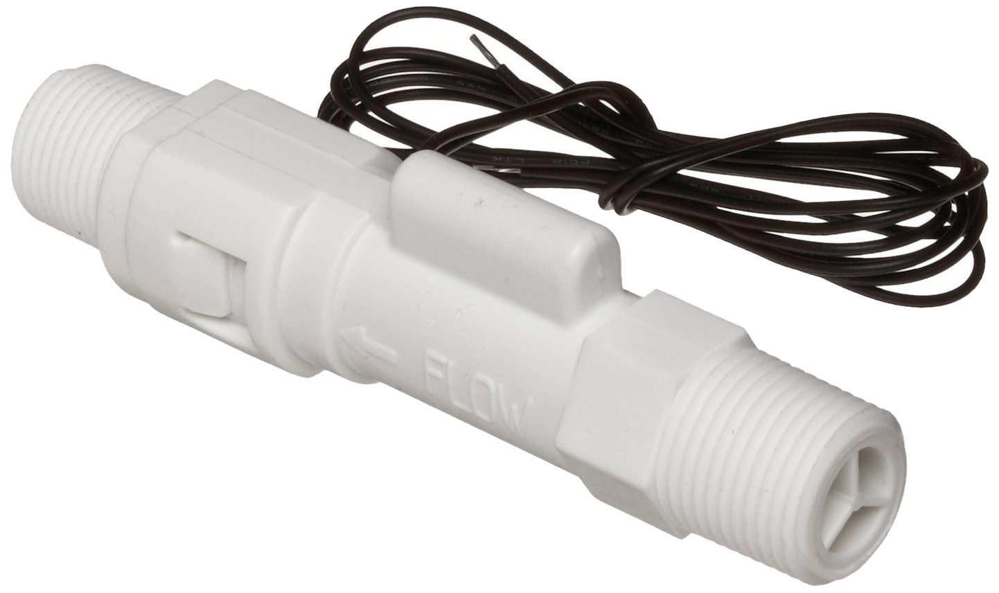 Gems Sensors FS-380P Series Piston Flow Switch for Liquid, 1 gal/min Max