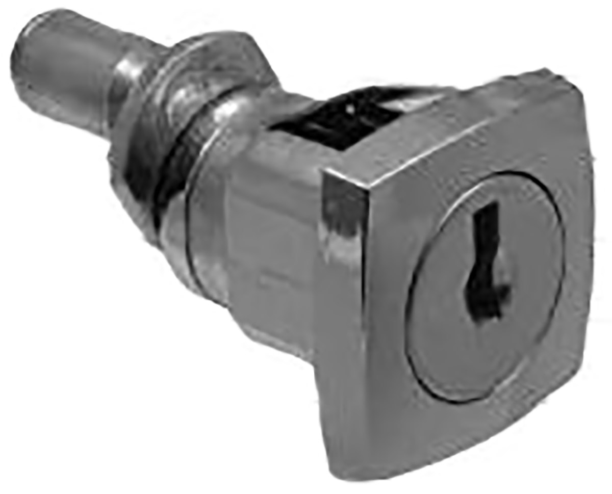 Euro-Locks a Lowe & Fletcher group Company Multi Drawer Lock, 23.5mm Panel-to-Tongue, 16.6 x 19.1mm Cutout, Key Unlock