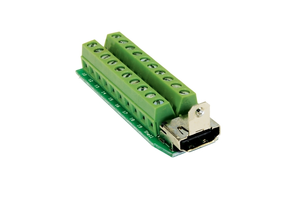 Exsys D-sub Female to Terminal Block Interface Adapter