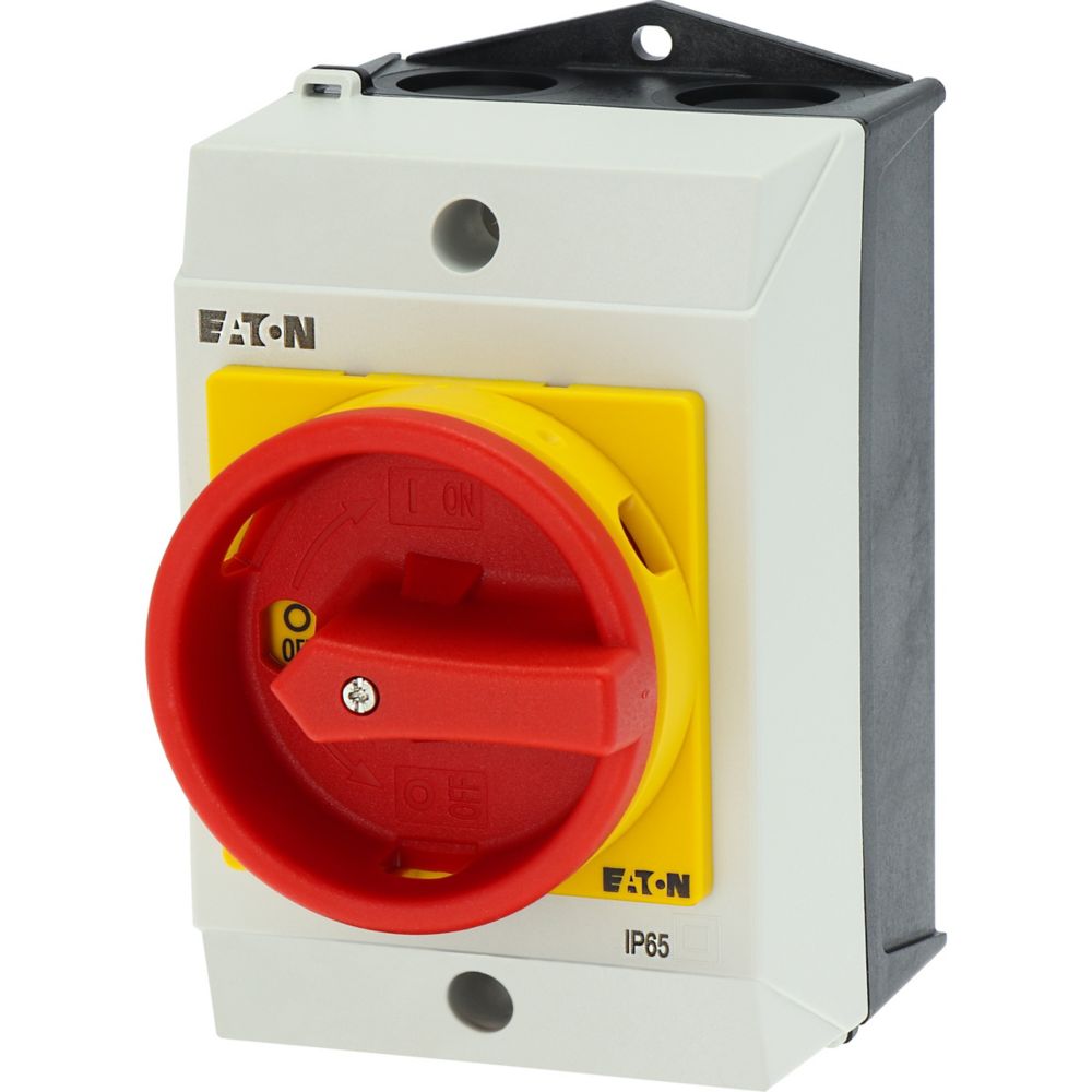 Eaton 3 Pole Surface Mount Isolator Switch - 20A Maximum Current, IP65