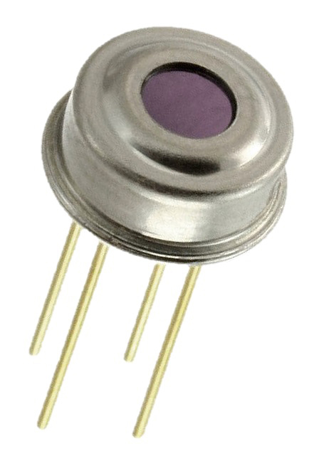 Melexis MLX90614ESF Series Temperature Sensor, PWM Output, Through Hole Mount, SMBus, ±0.5°C, 4 Pins