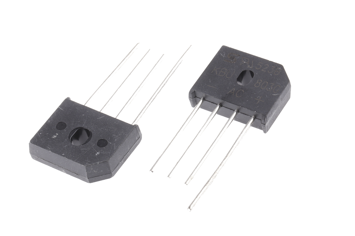 Taiwan Semiconductor Bridge Rectifier, 8A, 200V, 4-Pin