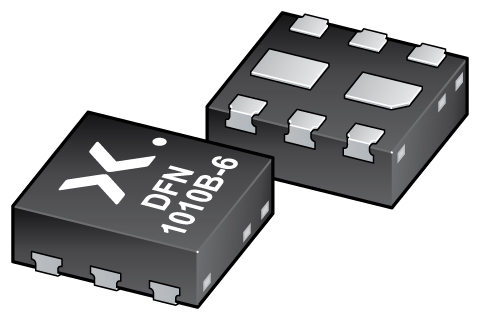 Nexperia Dual Trench MOSFET 2 Type P-Channel Trench MOSFET, 500 mA, -20 V Enhancement, 8-Pin DFN PMDXB950UPELZ