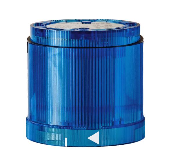 Werma 843 Series Blue Flashing Effect Signal Tower for Use with Signal Tower, 24 V dc, LED Bulb, Vdc, IP54