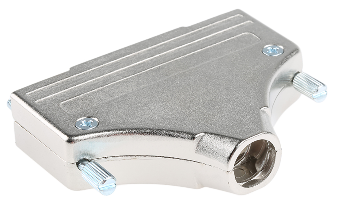 MH Connectors MHDM Series Zinc D Sub Backshell, 37 Way, Strain Relief