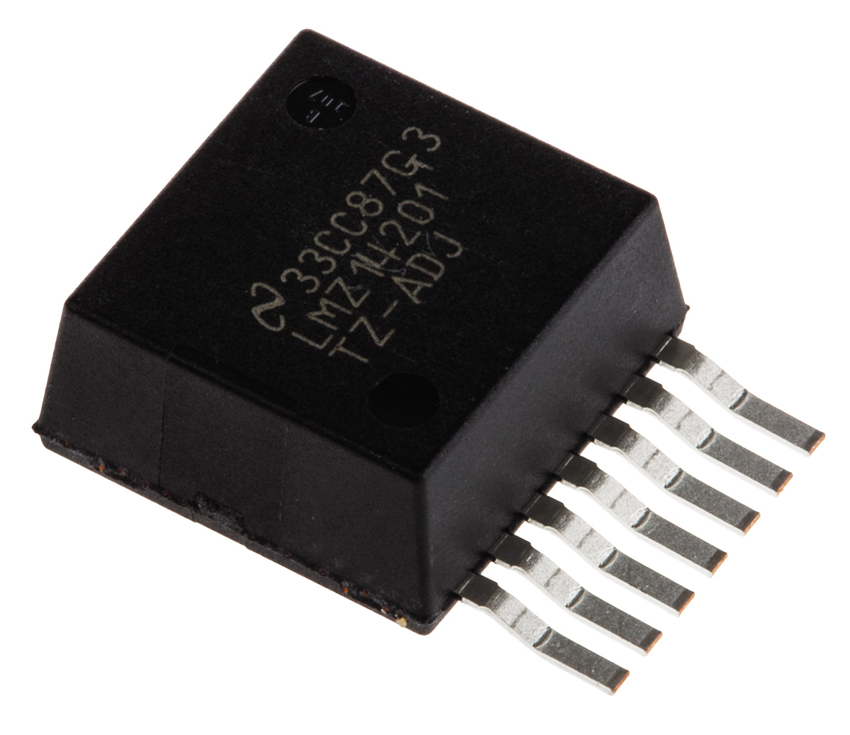 Texas Instruments, LMZ14201TZ-ADJ/NOPB Step-Down Switching Regulator, 1-Channel 1A Adjustable 7-Pin, TO-PMOD