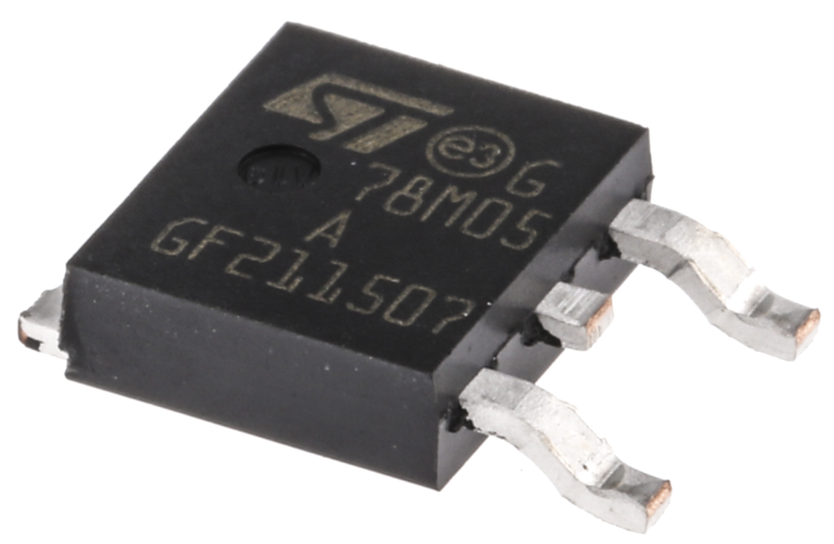 STMicroelectronics L78M05ACDT-TR, Voltage Regulator 35V 3-Pin