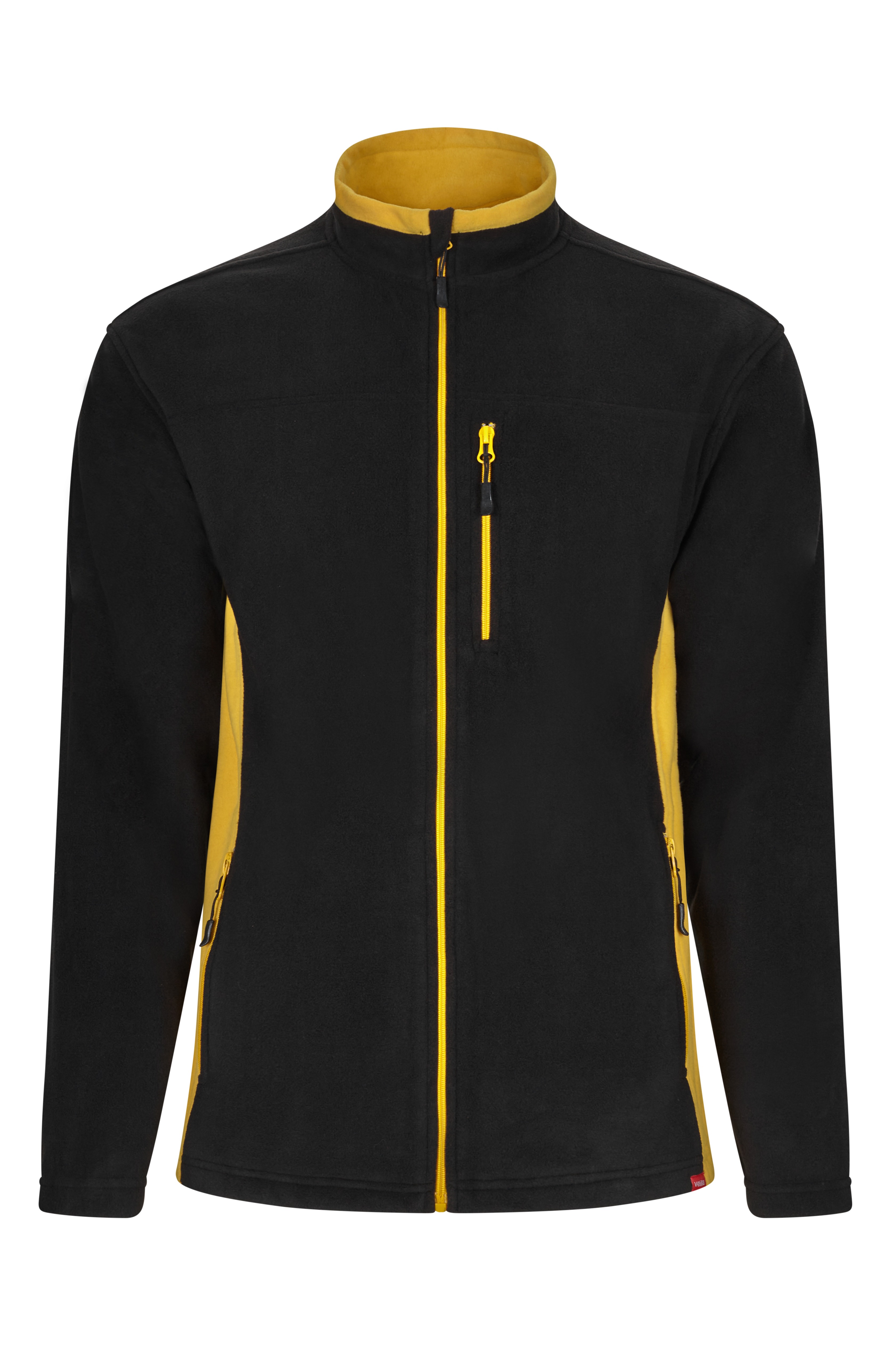 Velilla 201504 Black/Yellow Fleece Jacket S