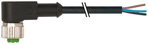Murrelektronik Limited Female 3 way M12 to Free Cable End Sensor Actuator Cable, 2 m