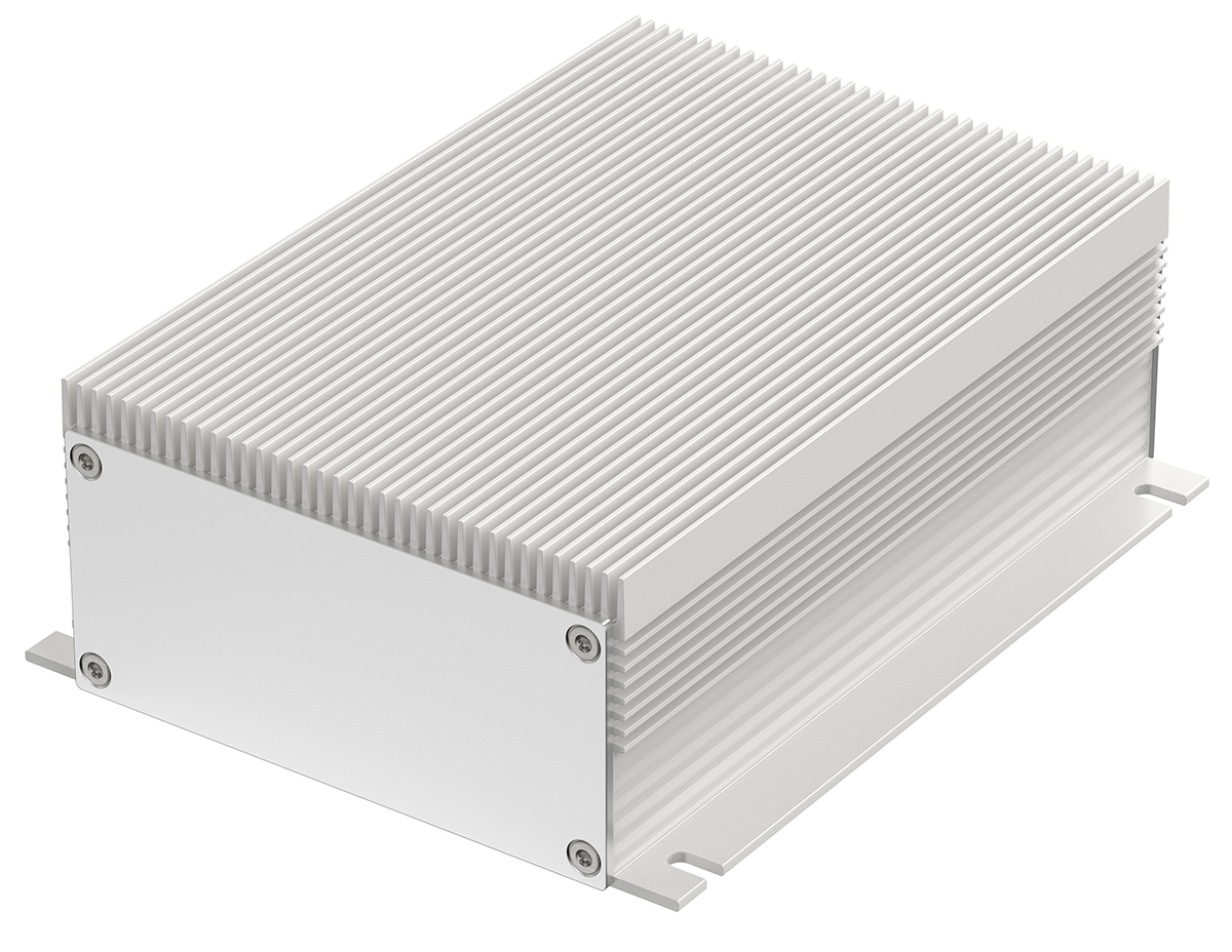 Bopla Filotec (Set) Series Aluminum (Anodized) Aluminium Enclosure, IP40, Flanged, Aluminum (anodized) Lid, 160 x 105 x