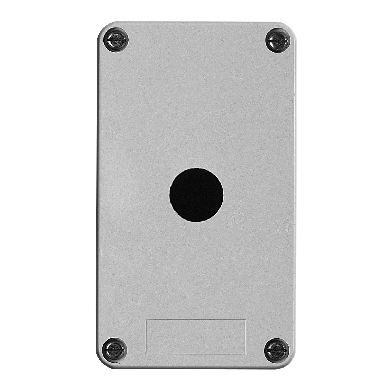 Schneider Electric Grey Fibreglass Harmony XAP Control Station Enclosure - 1 Hole 22mm Diameter