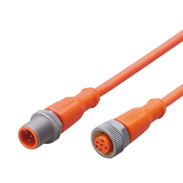 ifm electronic Male 1 way M12 to Female 1 way M12 Sensor Actuator Cable, 3 m