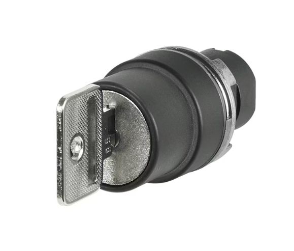 EAO Pushbutton Actuator for Use with Momentary Action Actuator