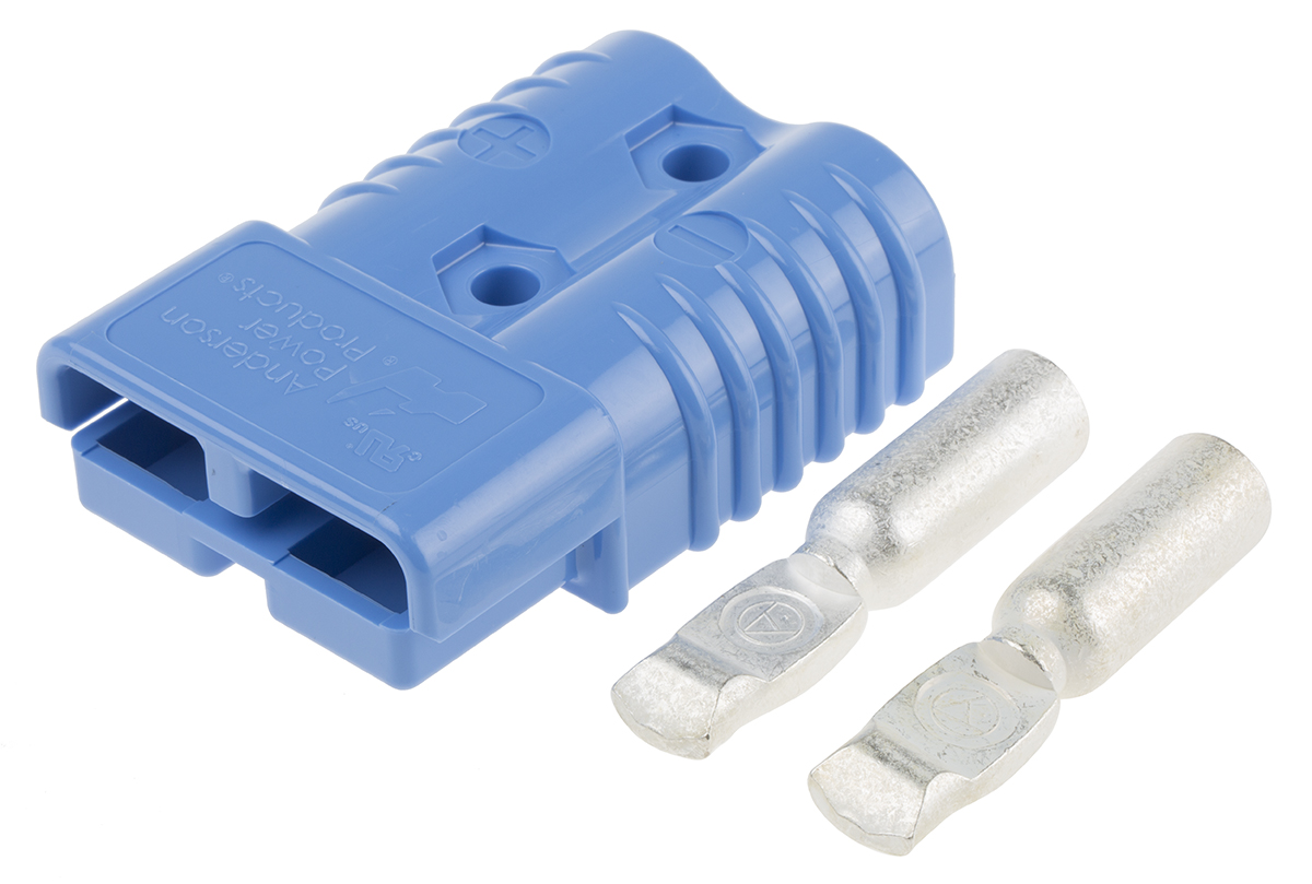 Anderson Power Products, SB175 Series Male 2 Way Battery Connector, 280A, 600 V