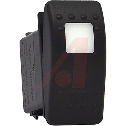 Carling Technologies DPST, On-Off Rocker Switch Panel Mount