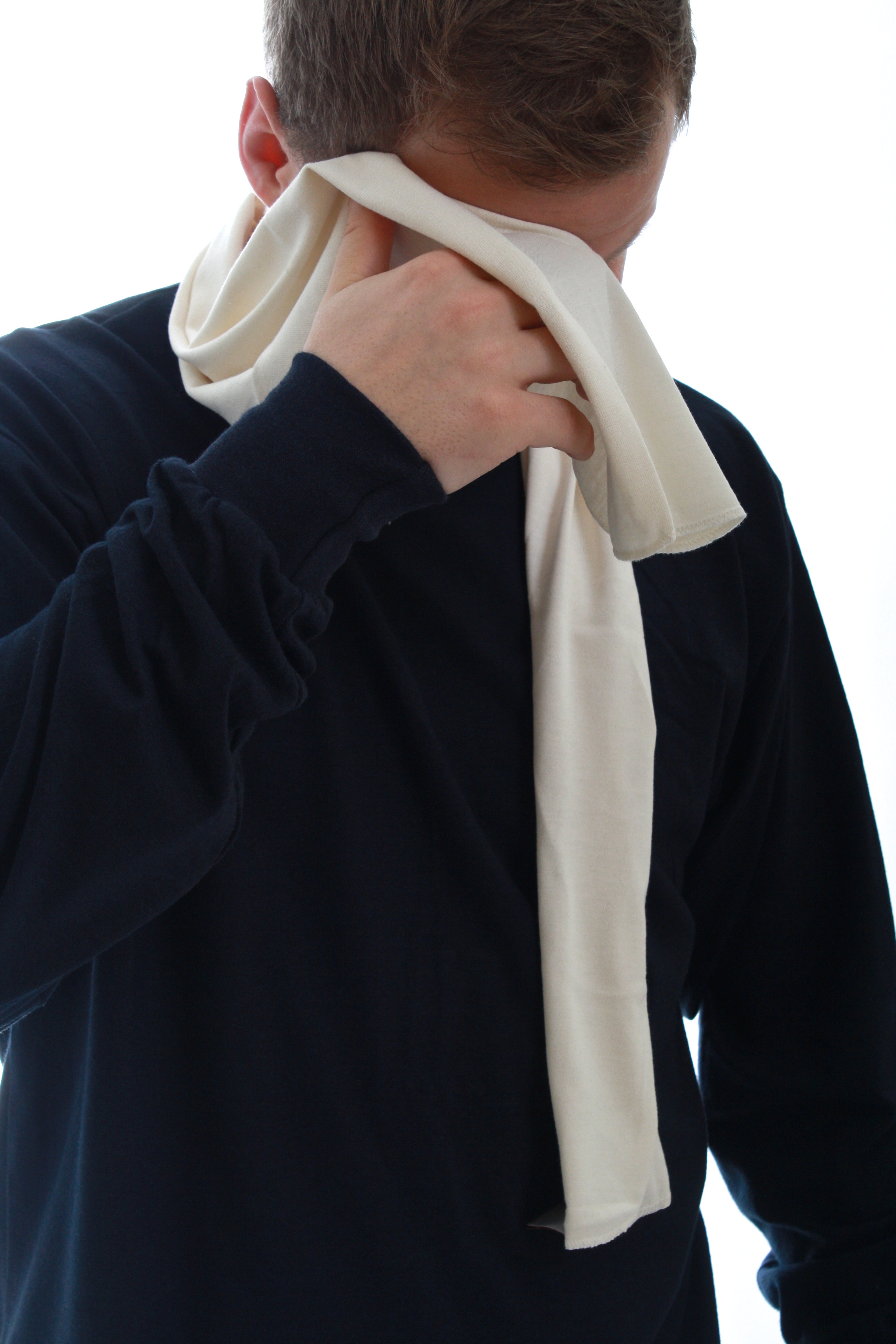 White Proban Treated Sweat Towel 9 in X