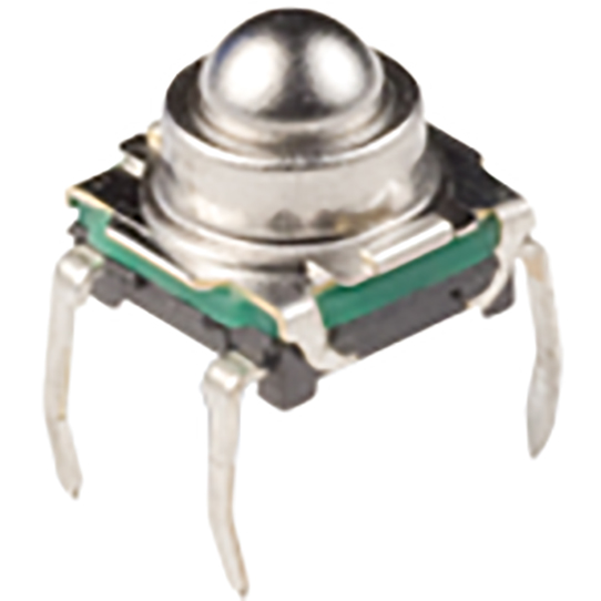 C & K IP60 Top Tactile Switch, SPST 50 mA 6.65mm Through Hole
