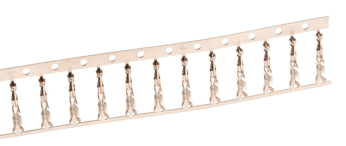 TE Connectivity Micro MATE-N-LOK Series Female Crimp Terminal, 24AWG Min, 20AWG Max