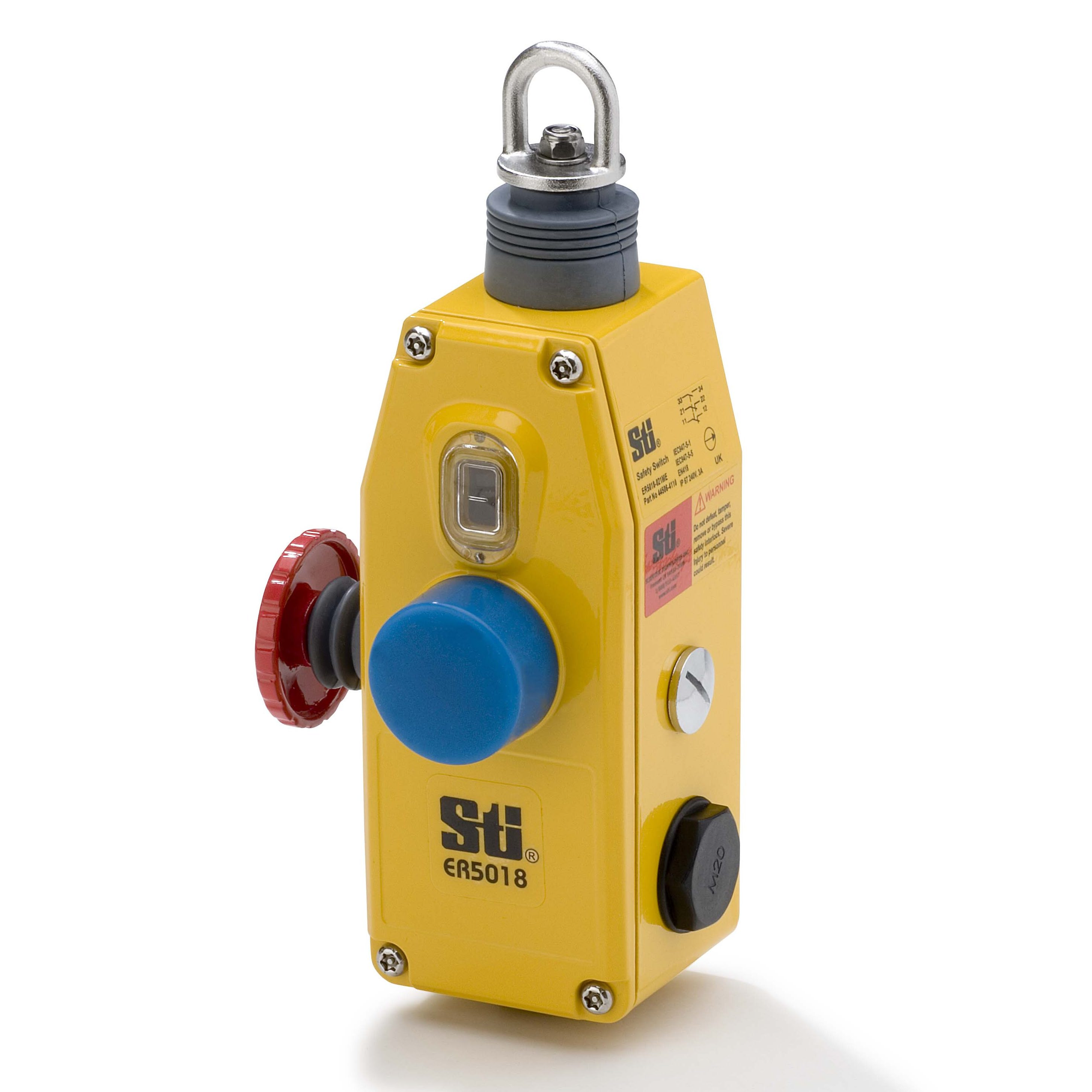 Omron ER Rope Pull Switch, 40m, 3NC, Any Position
