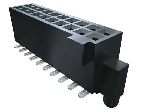 Samtec SFC Series Straight PCB Socket, 30-Contact, 2-Row, 1.27mm Pitch, Solder Termination