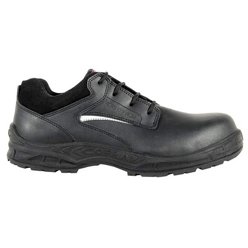 Cofra PRESTON S3 SRC Black Composite Toe Capped Safety Shoes, UK 8, EU 42