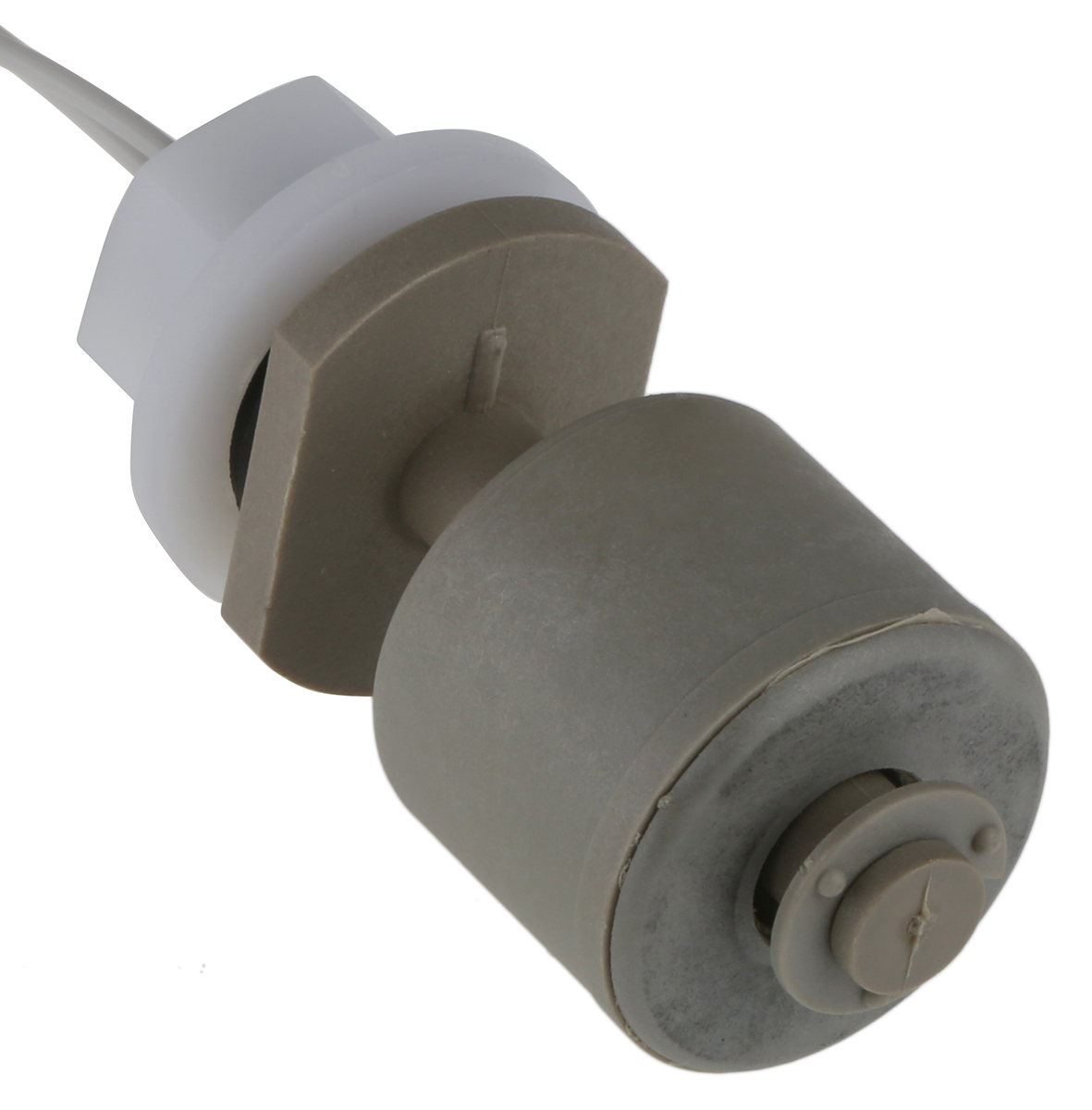 Sensata Cynergy3 RSF50 Series Vertical Polyphenylene Sulfide Float Switch, Float, 500mm Cable, NO/NC, 240V ac Max, 120V