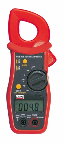 SAM HT9015 Current Clamp, 600A dc, Max Current 600A ac CAT II 600V