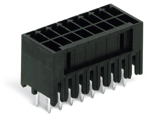 WAGO 713 Series Straight PCB Header, 6 Contact(s), 5 mm Pitch, 2 Row