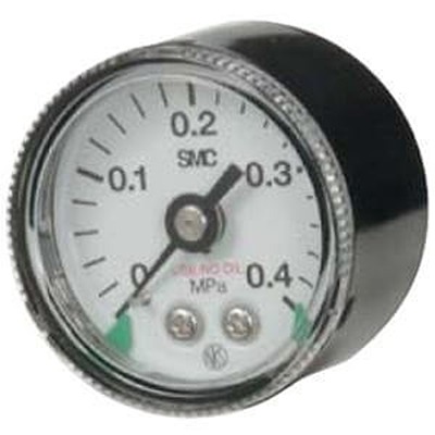 SMC R 1/4 Digital Pressure Gauge 0.7mPa Panel 42mm Outside Diameter