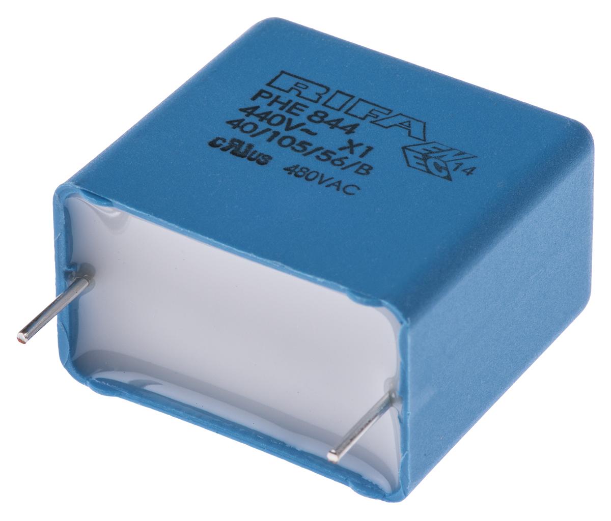 KEMET PHE844 Metallised Polypropylene Film Capacitor, 440 V ac, 480 V ac, ±20%, 470nF, Through Hole