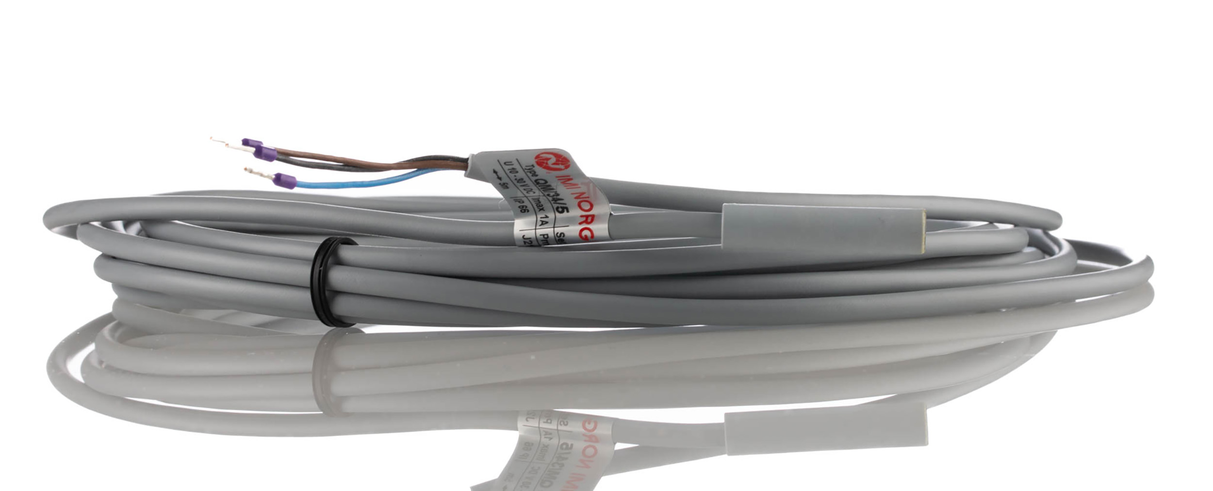 Norgren Reed Reed Switch, IP66, 10 → 240V ac/dc, NO Operation, QM/34, with LED indicator