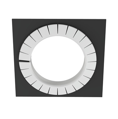 Panduit GEE Black Polyethylene Slotted Grommet Edging GEE144F-A-C0