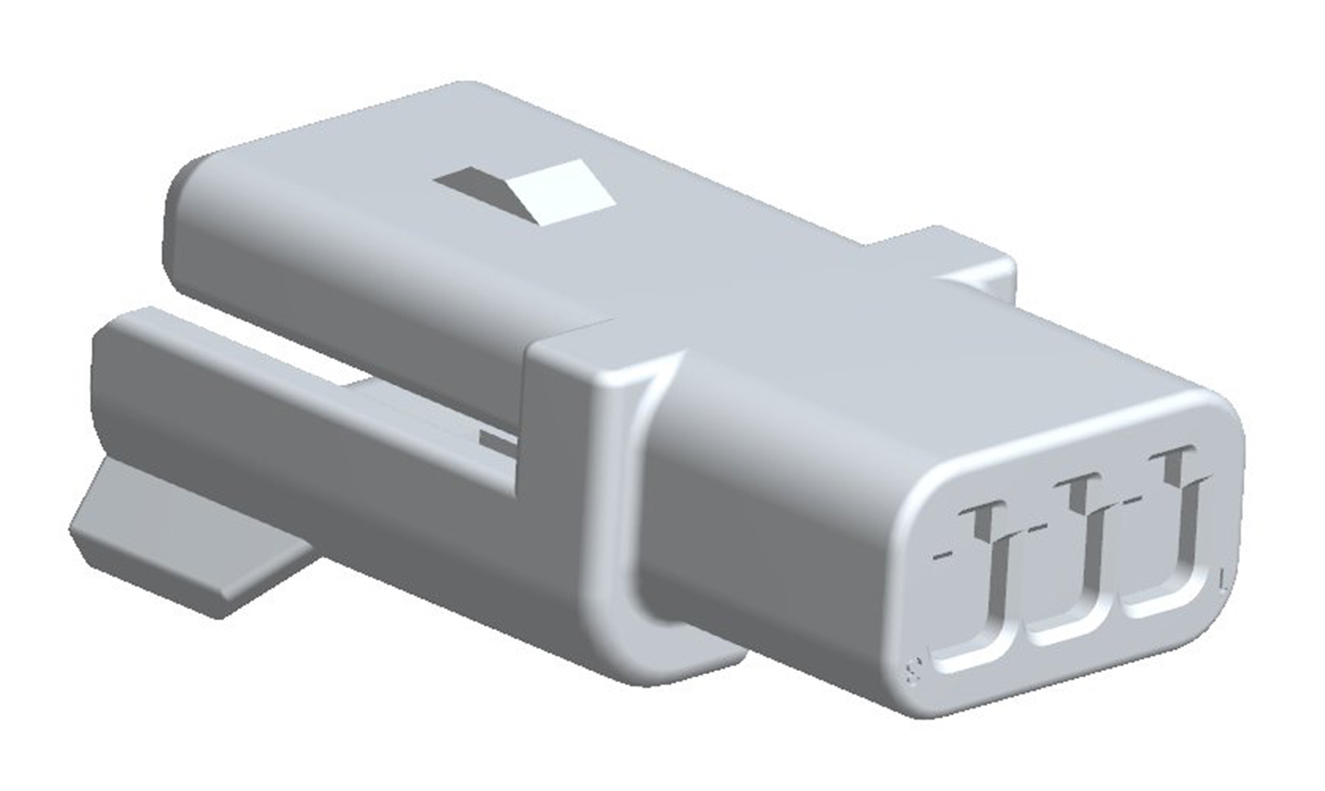 Molex Connector Housing, 3 Way