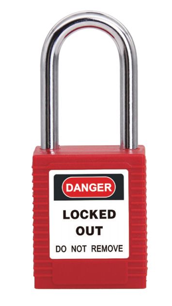 RS PRO Key Nylon Padlock, 6mm Shackle, 40mm Body