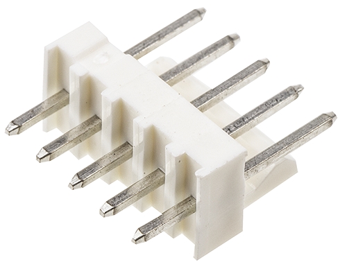 Molex KK 254 Series Straight Through Hole Pin Header, 5 Contact(s), 2.54 mm Pitch, 1 Row, Unshrouded