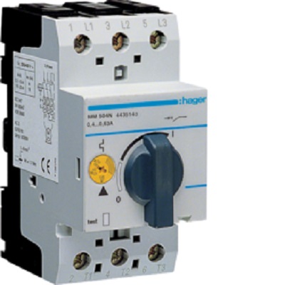 Hager 630 mA MM5 Motor Protection Circuit Breaker, 230 V