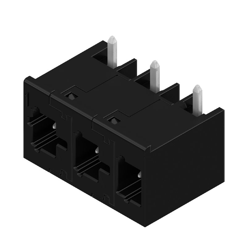 OMNIMATE4.0 Series Terminal Block Connector, 3-Contact, 7.5mm Pitch, PCB Mount, 1-Row, Through Hole Termination