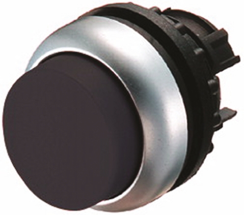 Eaton RMQ Titan M22 Series Black Maintained Push Button Head, 22mm Cutout, IP69K