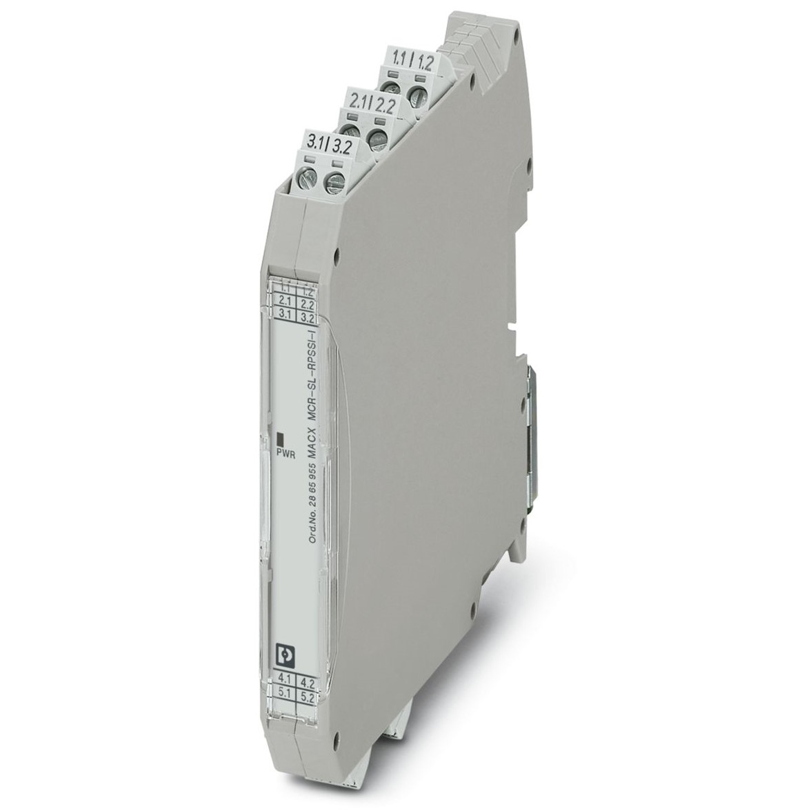 Phoenix Contact MACX MCR-SL-RPSSI-I Series Signal Conditioner, Current Input, Current Output, 19.2 → 30V dc