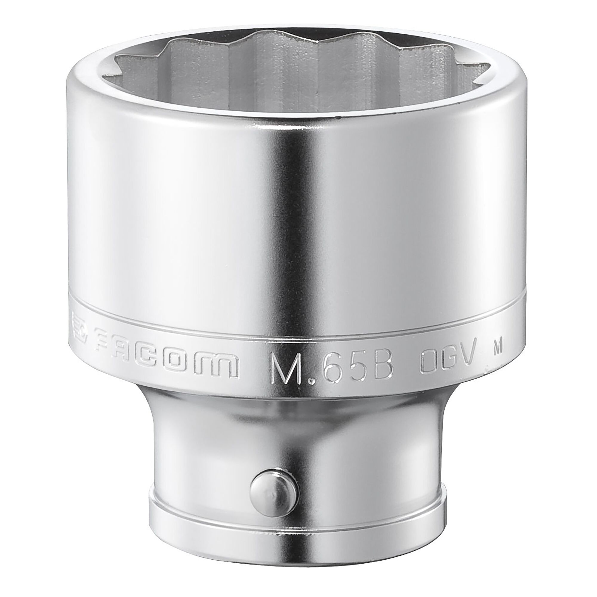 Facom 1 in Drive 65mm Standard Socket, 12 point, 92 mm Overall Length