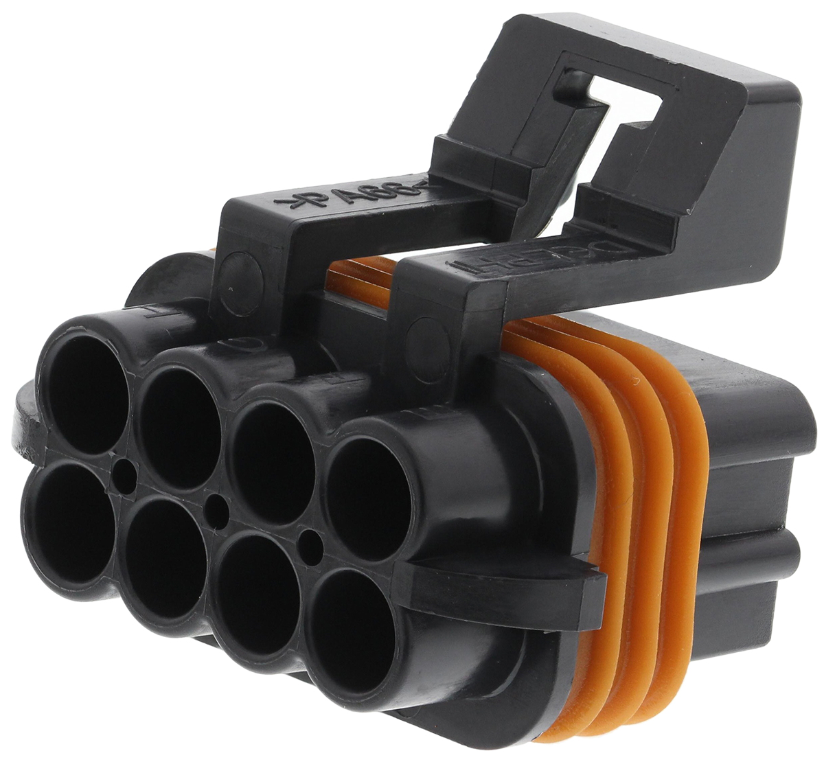 Delphi, Metri-Pack 150 Automotive Connector Socket Black Cable Mount 8 Way, Crimp Termination 12047937