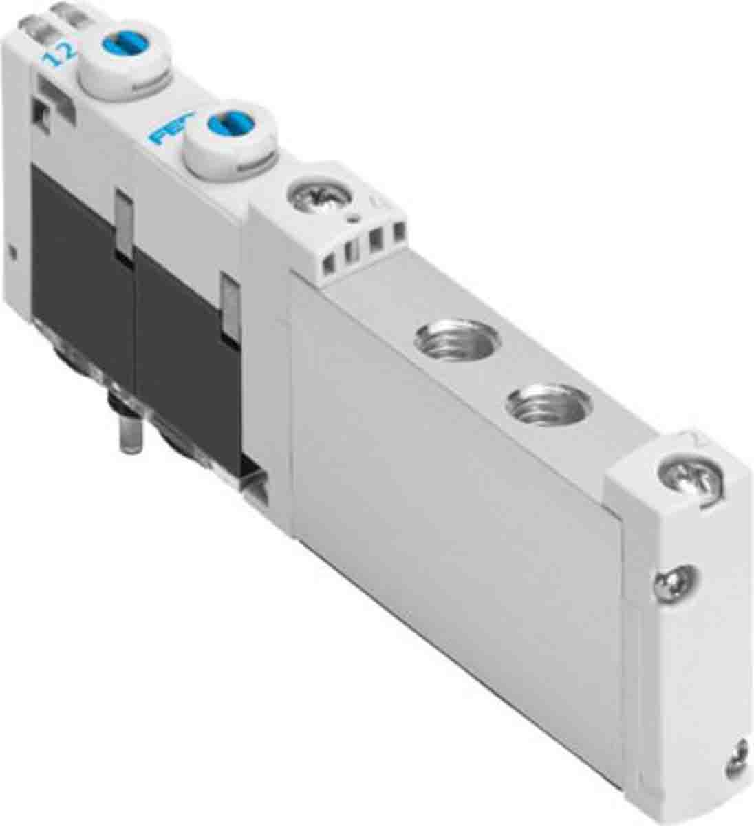 Festo 2x3/2 Closed, Monostable Solenoid Valve - Electrical Metric M5 VUVG Series, 573386
